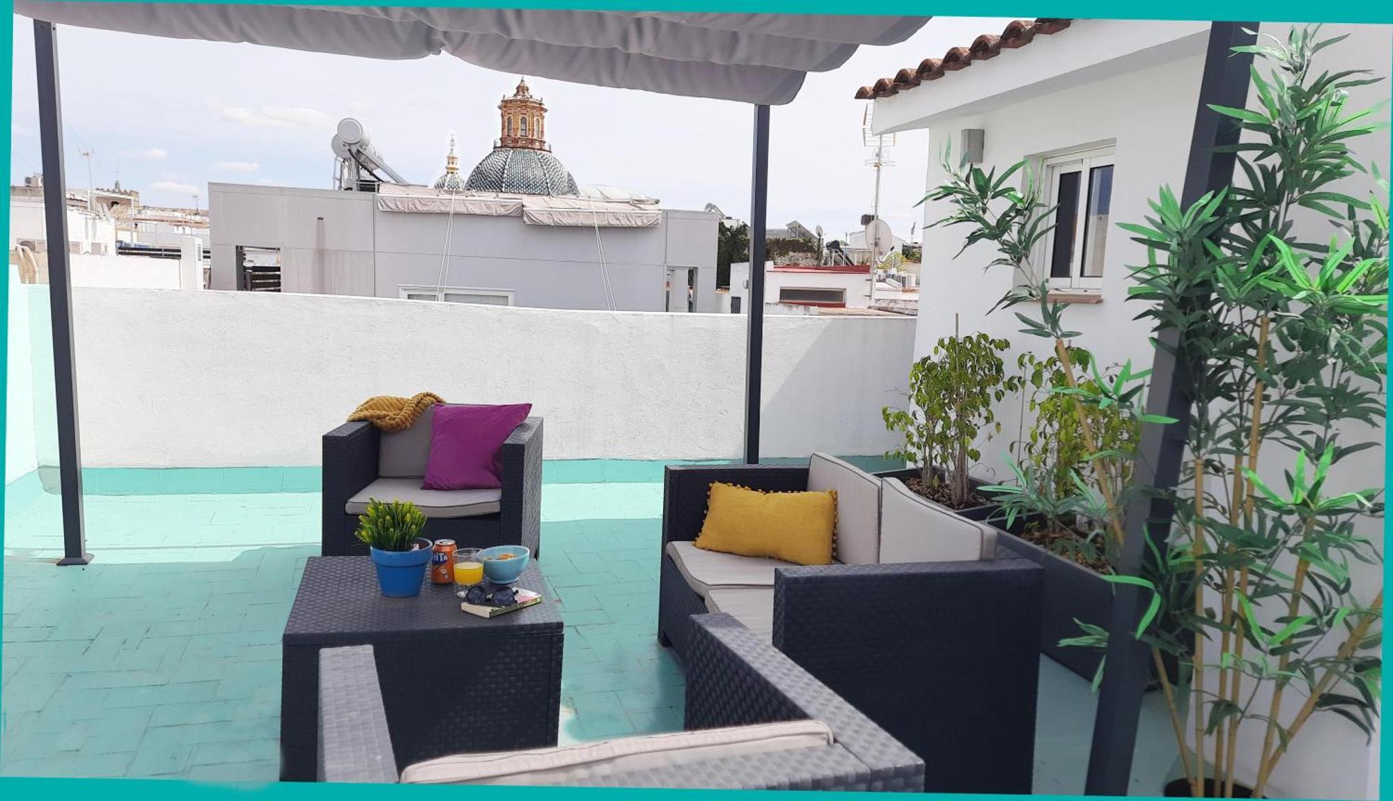 Lovely Center Apartments - Alameda Sunny Terrace Seville Luaran gambar